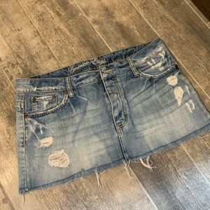 American Eagle Denim mini skirt